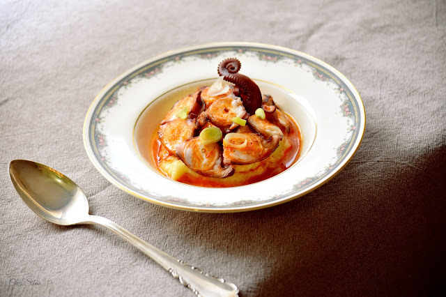 Parmentier de pulpo - Chez Silvia