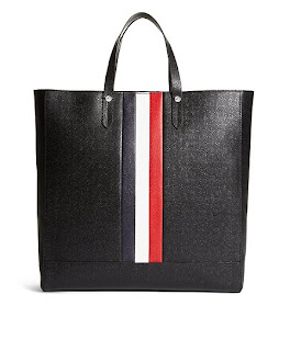 Men's Threads: Leather Tote from Black Fleece: Things I Want