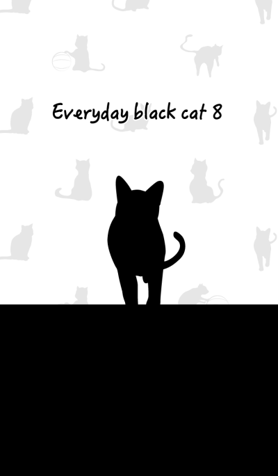 Everyday black cat8