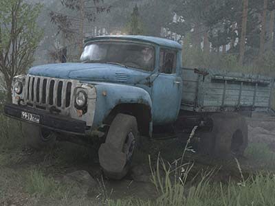 Spintires mudrunner Зил