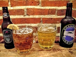 Halfback Farm Cider and Crabbies Ginger Beer, Drouthy Bear Pub