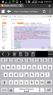 Cara Edit Tema Blogger Langsung Dari Browser Android Cara Edit Tema Blogger Langsung Dari Browser Android