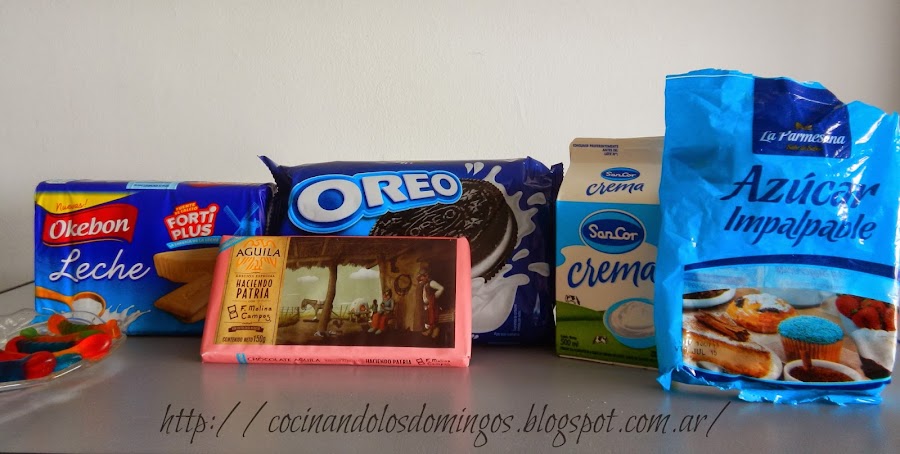 postre de halloween cementerio delicioso