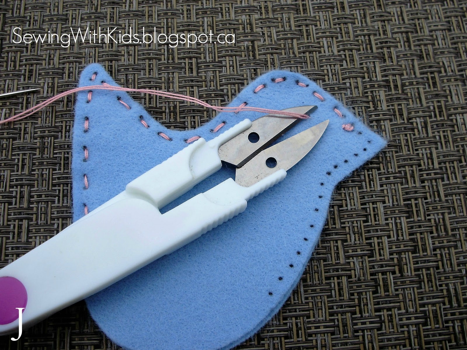 Sewing with Kids How to Sew a Lock Stitch, Technique 2 The Surgical Knot