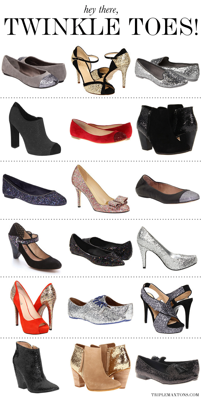 Because Sparkle Shoes Are Totally Necessary... - Triple Max Tons