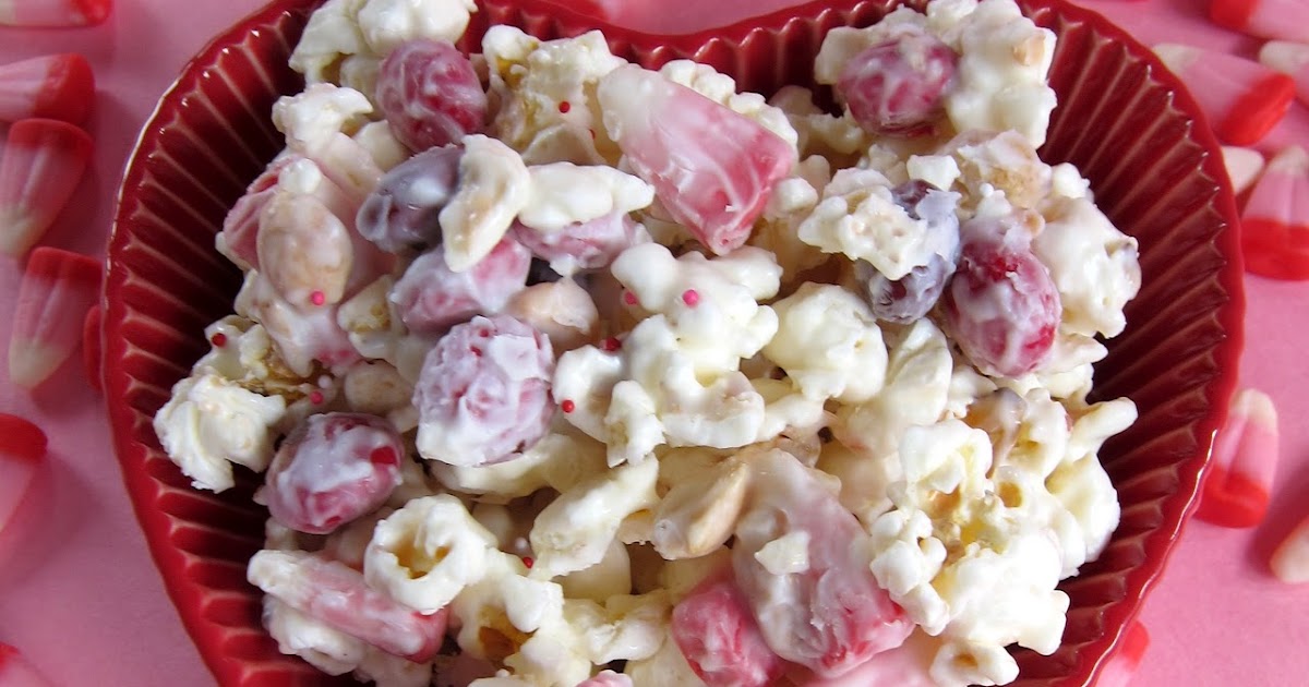 Valentine's White Chocolate Popcorn (Cupid Crunch) | Plain Chicken®
