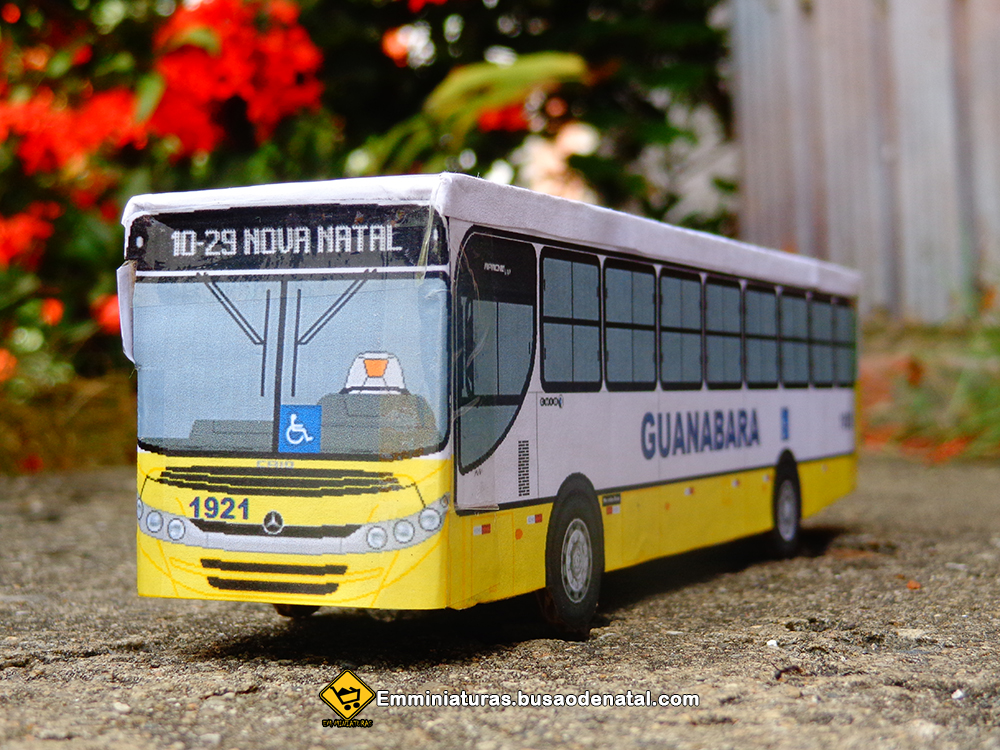 Transportes Guanabara 1921 em miniatura