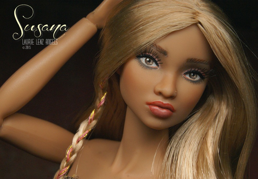 Laurie Lenz ANGELS Doll Studio Blog: Susana -- an OOAK repaint of Nu ...