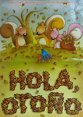RECURSOS y ACTIVIDADES para Educación Infantil: Carteles en color del OTOÑO
