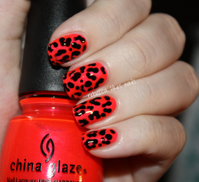 rebecca likes nails: MORE leopard?