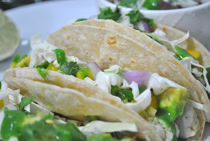 Tropical + Spicy Mahi-Mahi Cabo Tacos with El Yucateco 