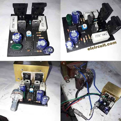 Already tested 140W Power Amplifier circuit