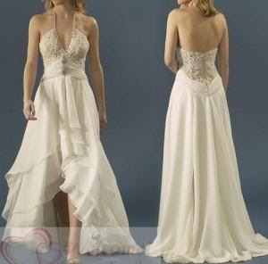 Pictures Of Halter Top Wedding Gowns  