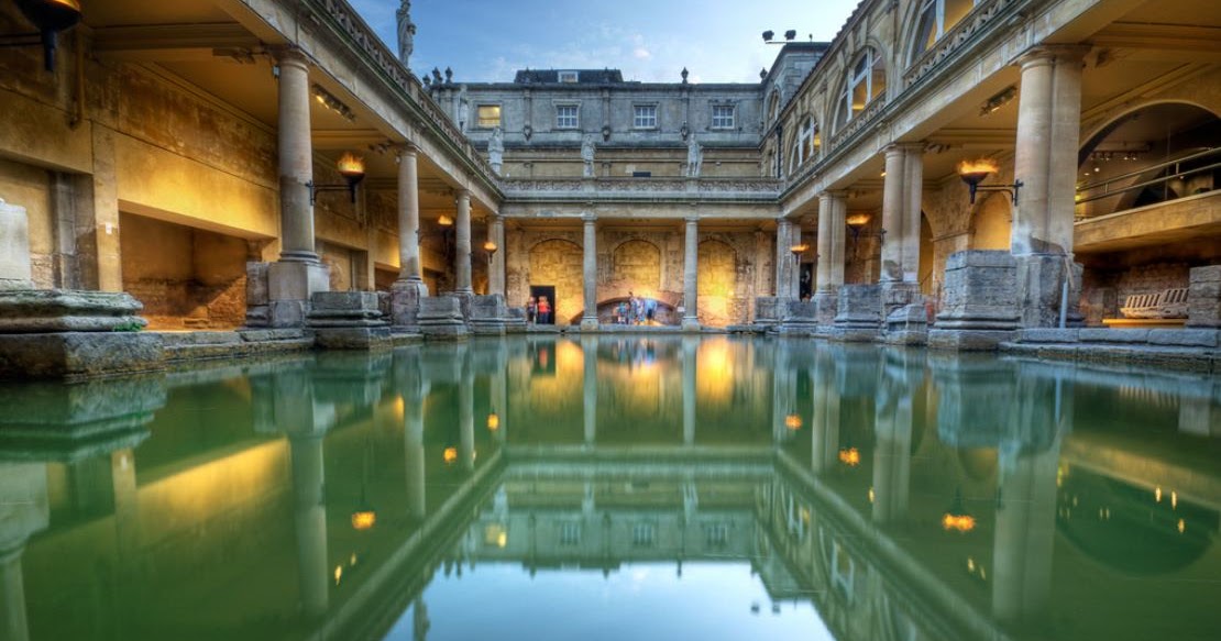 World's Famous Places Roman Bath, Luxurious Ancient Spas