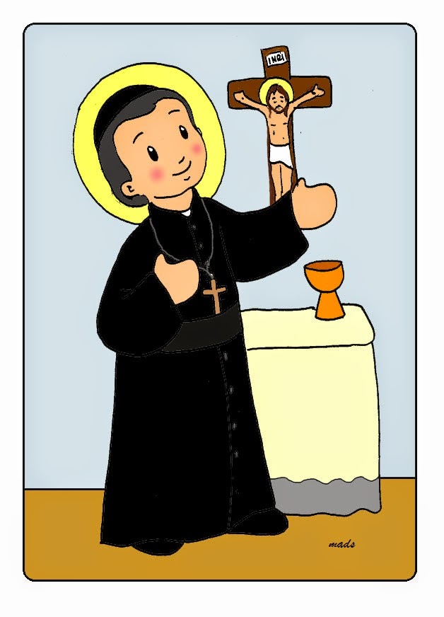 Mis ilustraciones San Gaspar de Búfalo