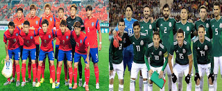 Corea del Sur vs México en Copa Mundial Rusia 2018