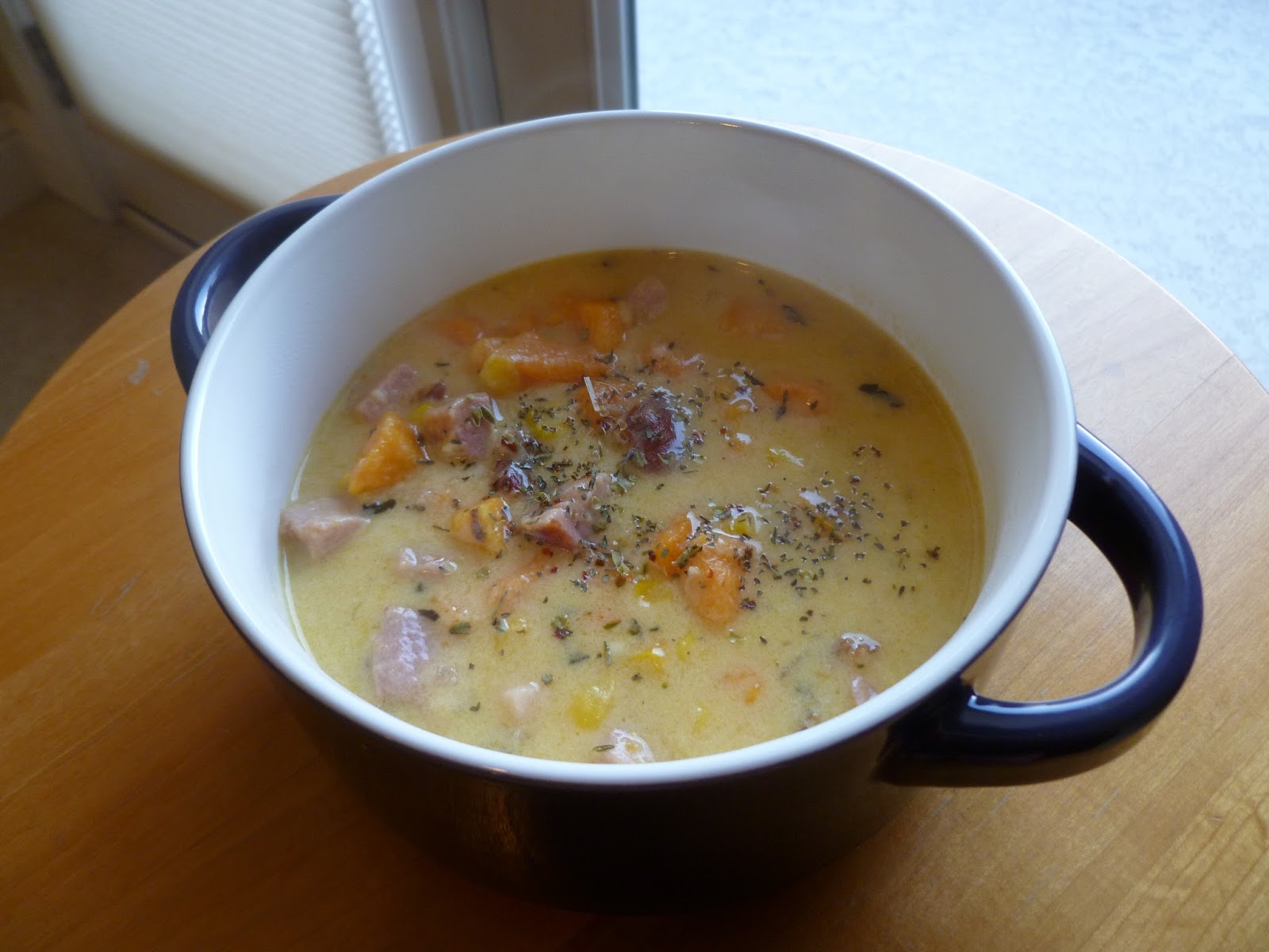 The Pastry Chef's Baking: Sweet Potato, Ham and Corn Chowder