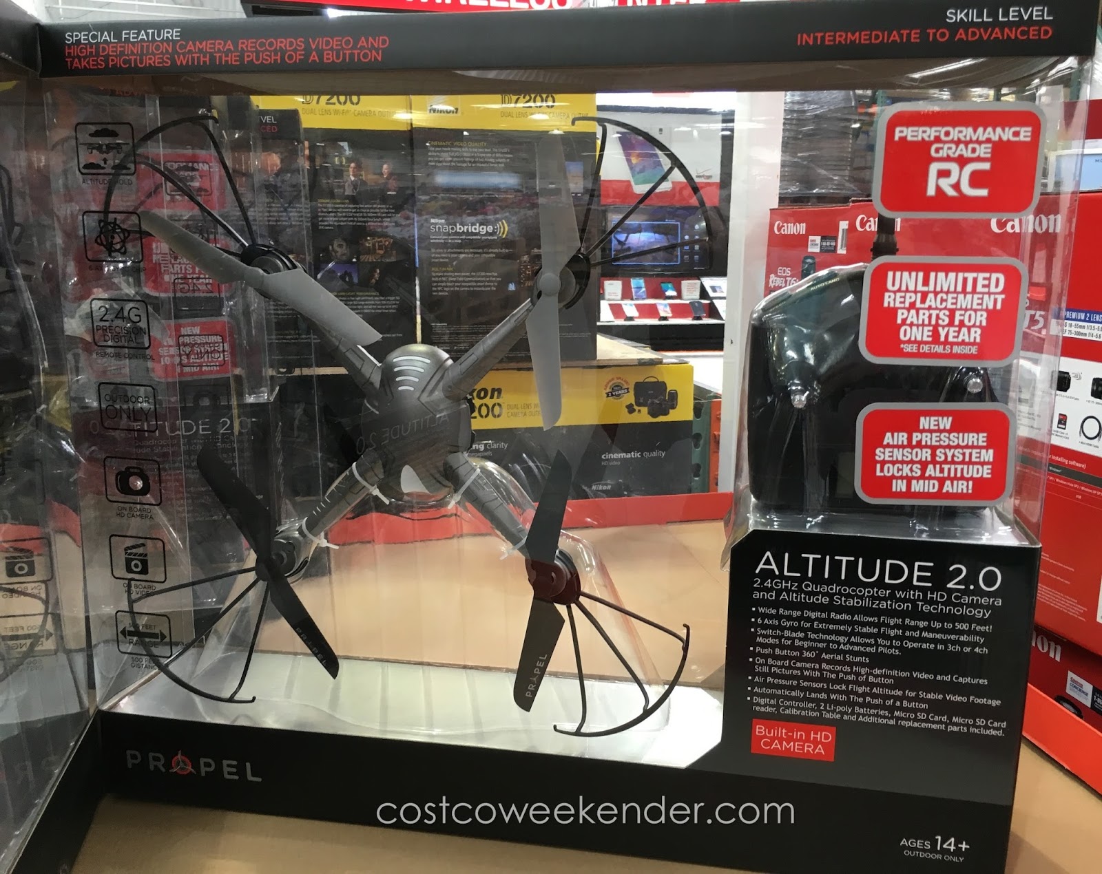 Propel Altitude 2.0 Outdoor Drone Costco Weekender