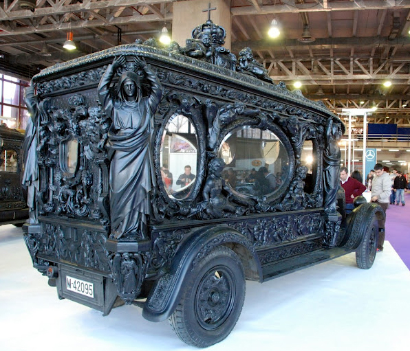 Just A Car Guy: hearse cars of the 1920's from Spain, a cultural thing