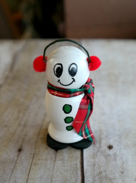 Passionate About Crafting : Craft Project - Wooden Snowman Shelf Sitter