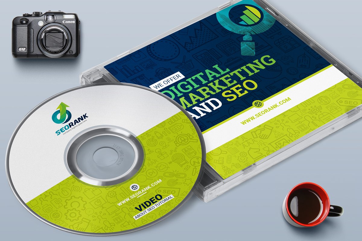500+ Best CD/DVD Mockup Templates | Free & Premium