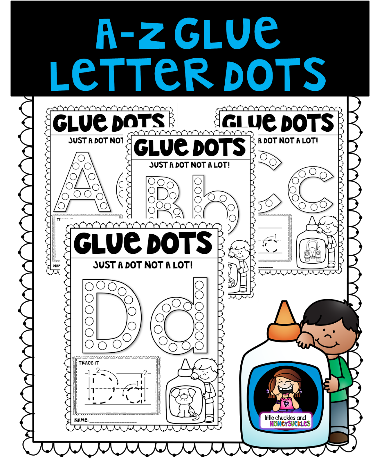LittleChucklesandHoneysuckles: Alphabet Worksheets and a Freebie!