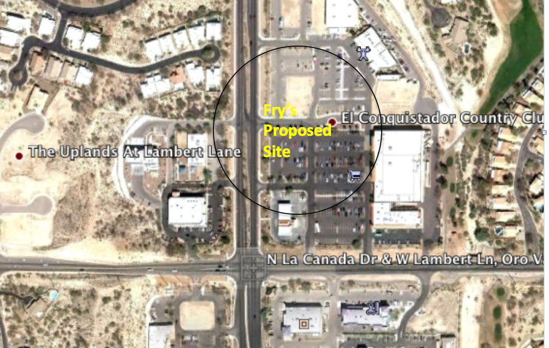 LOVE Let Oro Valley Excel Is A Fry's Gas Station Coming To Your