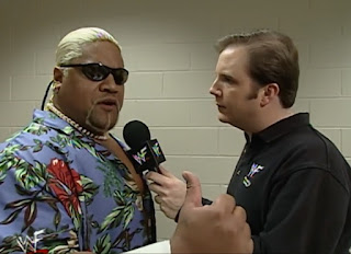 WWE / WWF Armageddon 1999 - Kevin Kelly interviews Rikishi Phatu
