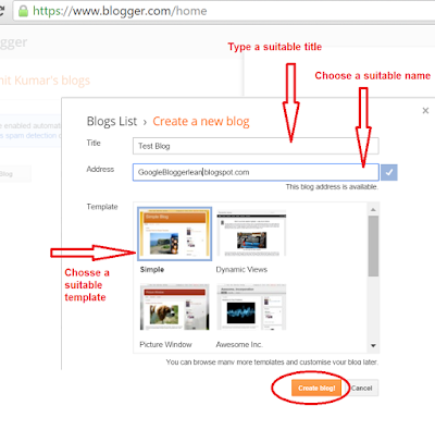 How to Start a Blog on Blogger