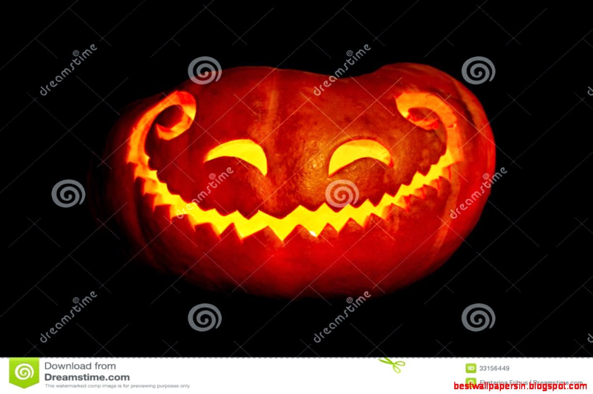 Smiling Halloween Pumpkin Royalty Free Stock Images   Image 33156449