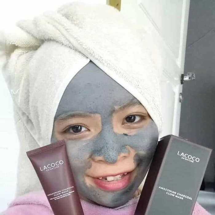 Lacoco Amazonian Charcoal Glow Mask NASA STORE OFFICIAL