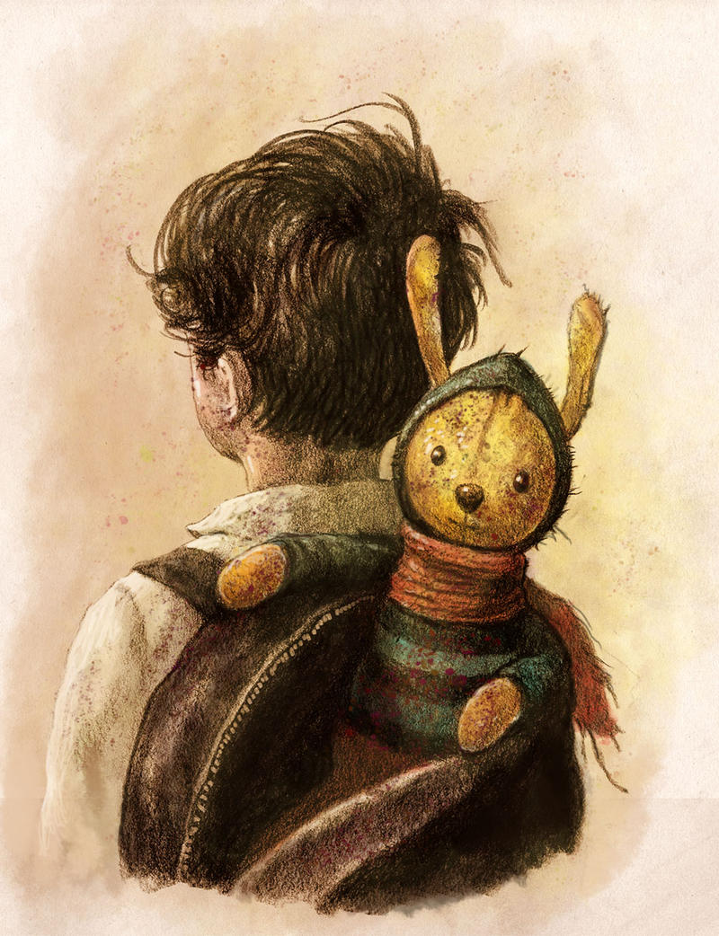 Momo celebrating time to read Ollie's Odyssey by William Joyce