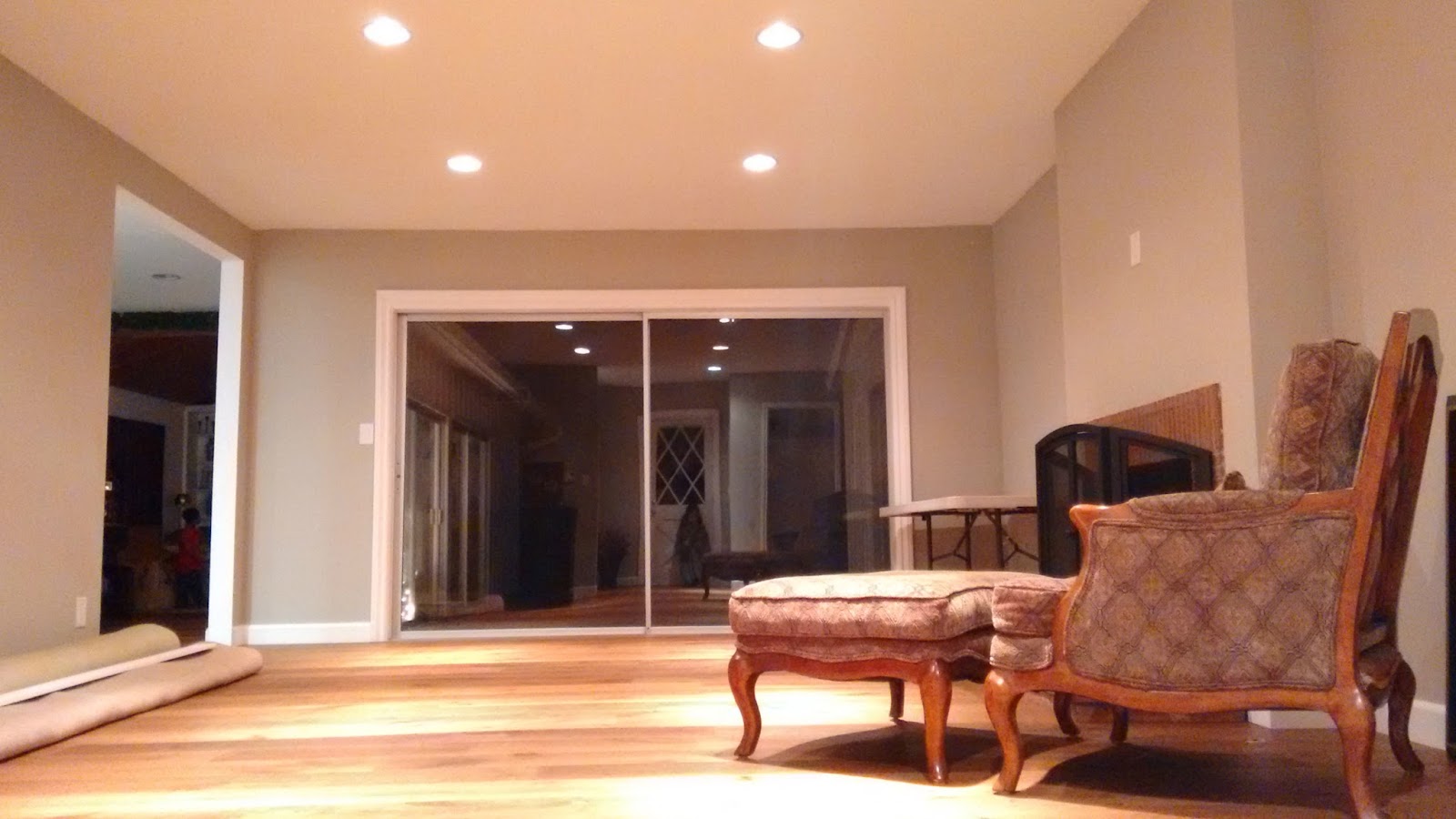 DIY home renovation remodel improvement project living room