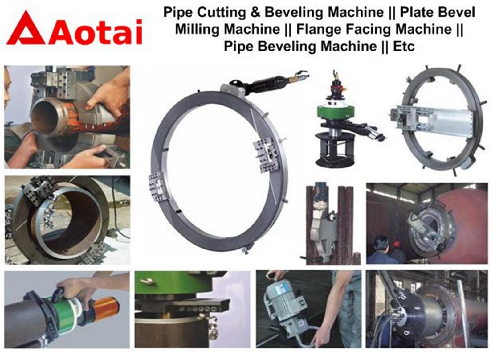 Aotai Cold Cutting Pipe & Bevel Machine Aotai Cold Cutting Dan