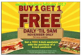 free Subway coupons for february 2017 free Subway coupons for february 2017