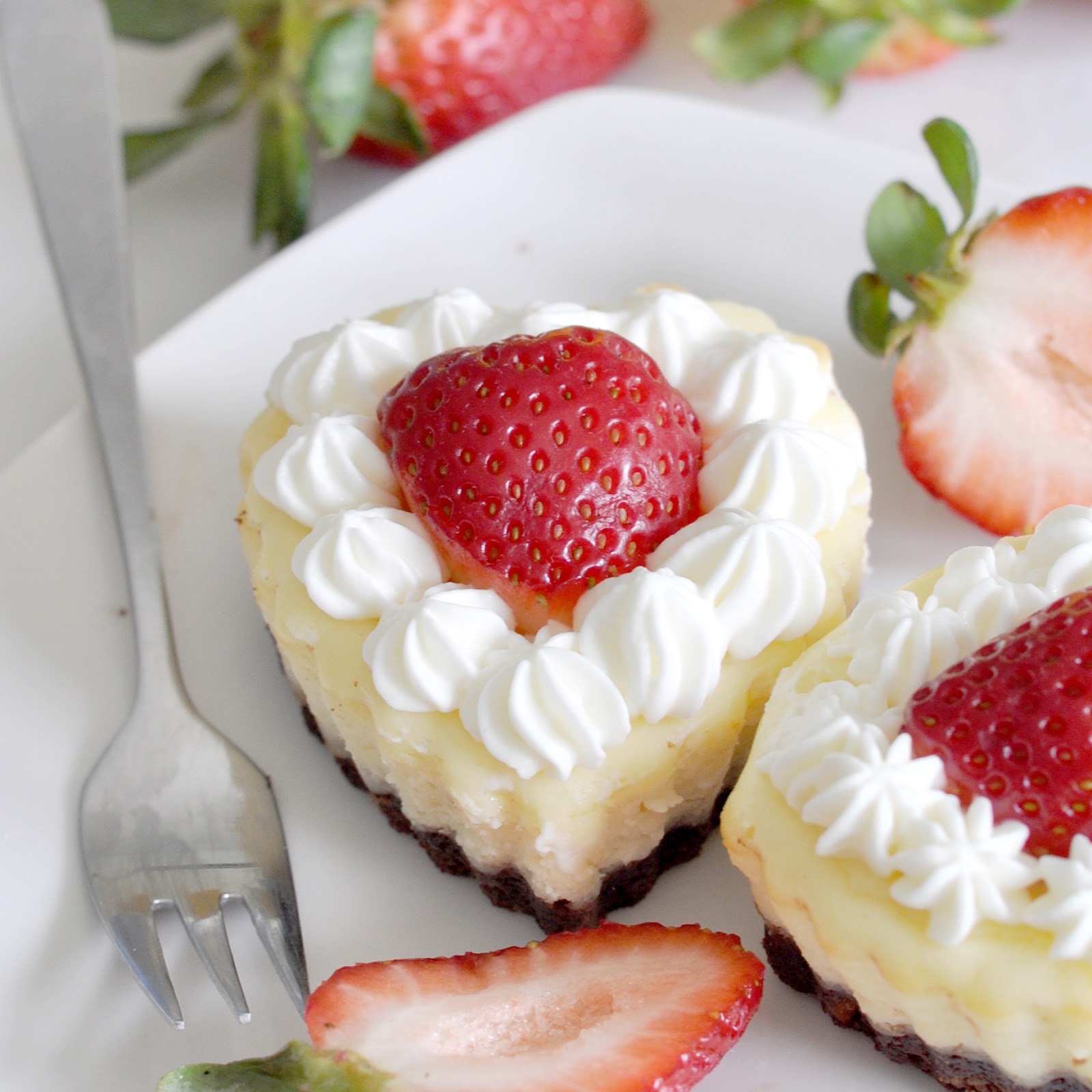 Cooking with Manuela Valentine's Day Cheesecake Hearts