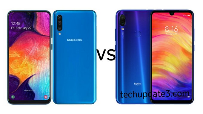 Price samsung galaxy a50 or xiaomi note 7 pro flash