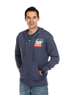 toy story boxlunch zip-up hoodie sweatshirt