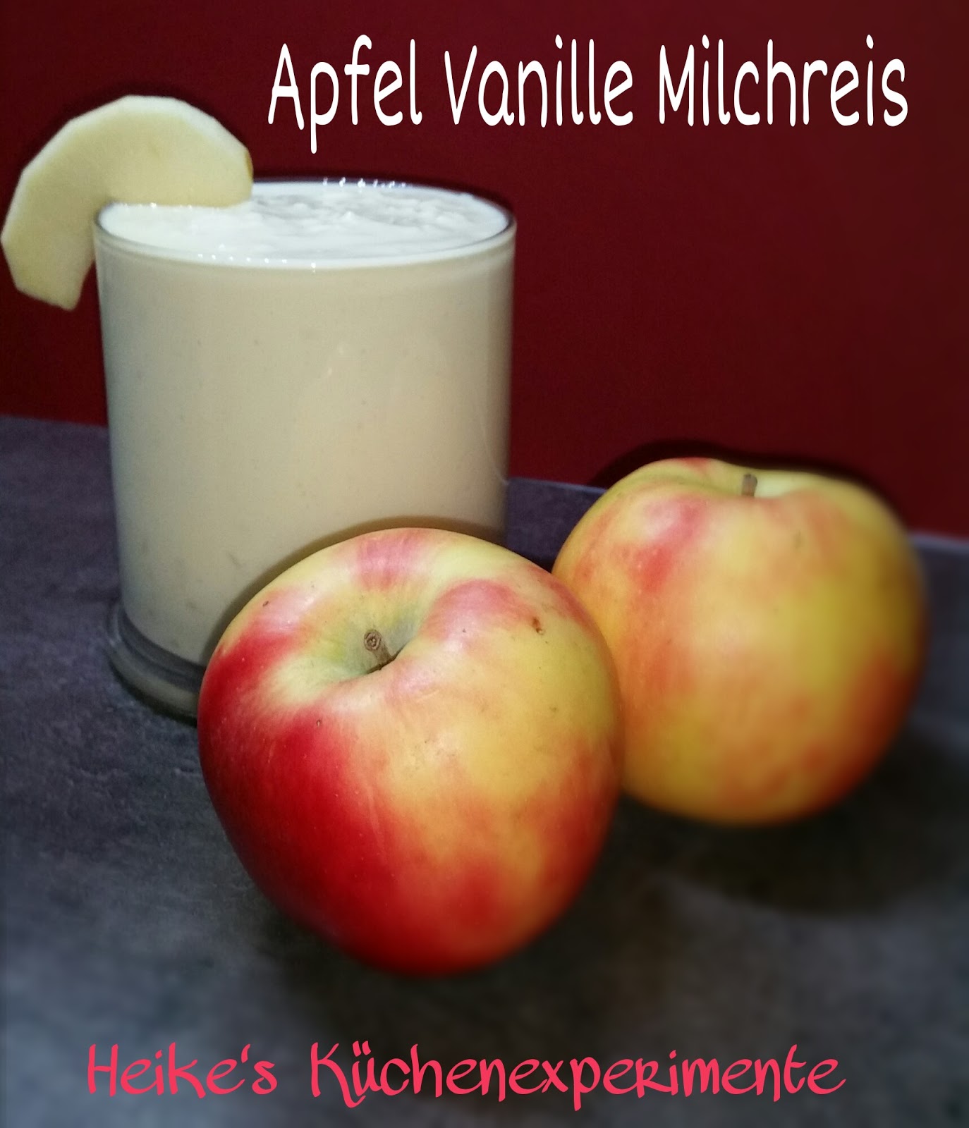 Heike&amp;#39;s Küchenexperimente ☆☆☆: Apfel Vanille Milchreis