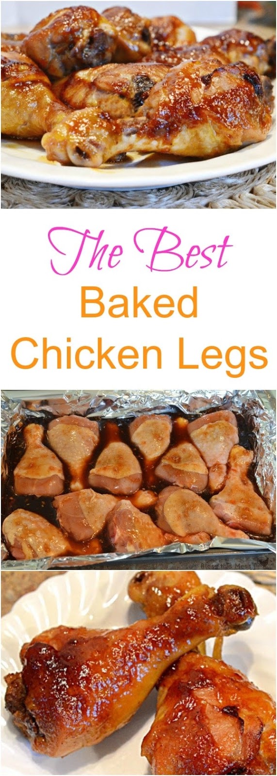 The best baked chicken legs