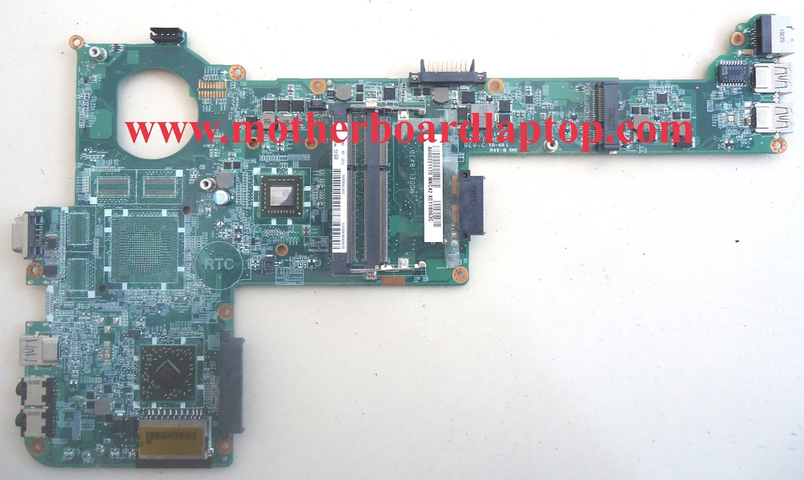 Motherboard Laptop Bekas Toshiba C800D AMD 