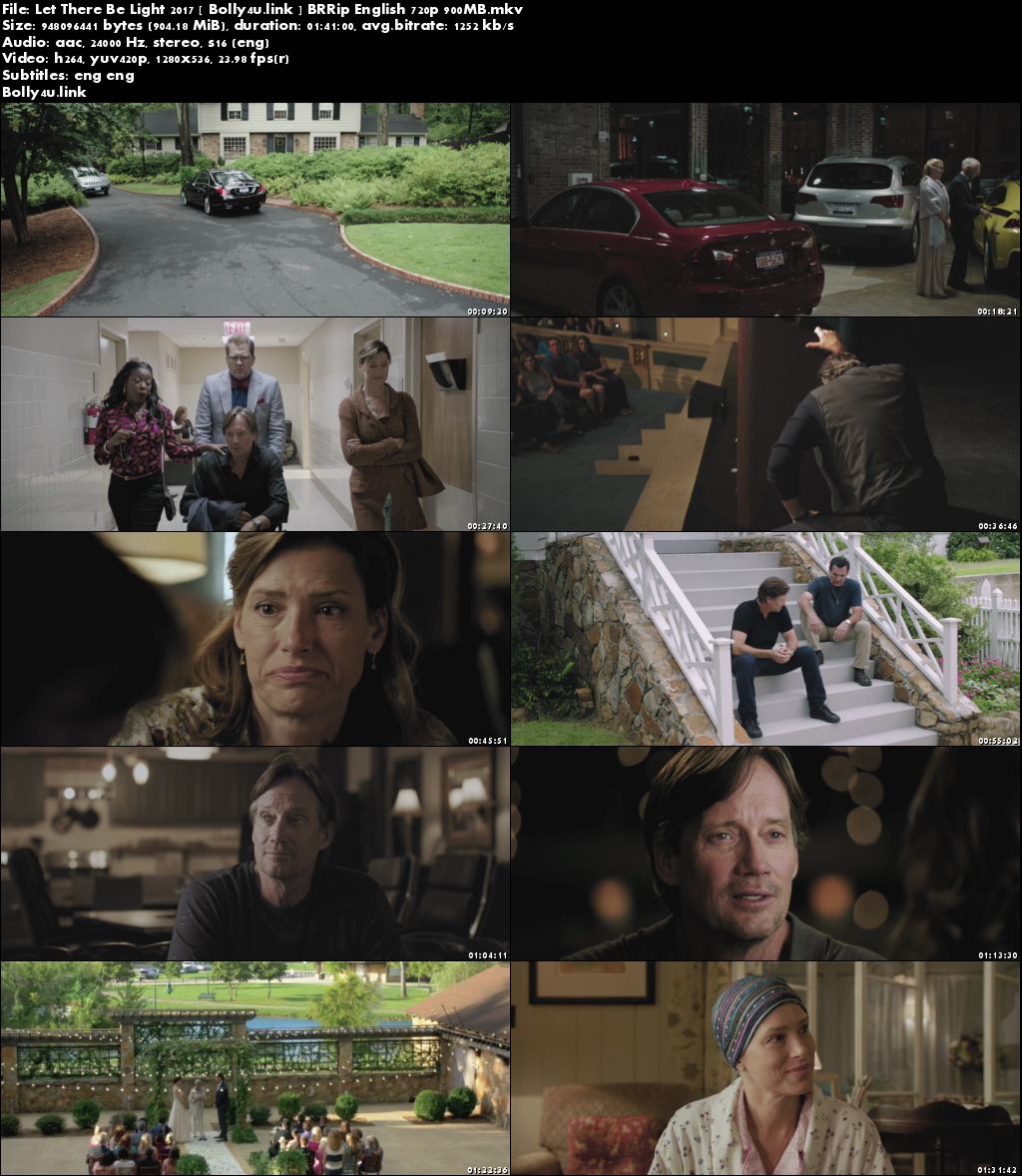 Let There Be Light 2017 BRRip 300MB English 480p ESub Download