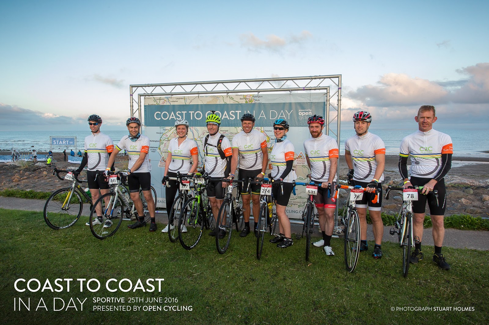 coast to coast cycle in a day