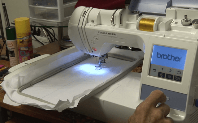 Embroidery Sewing Machine With Large Hoop