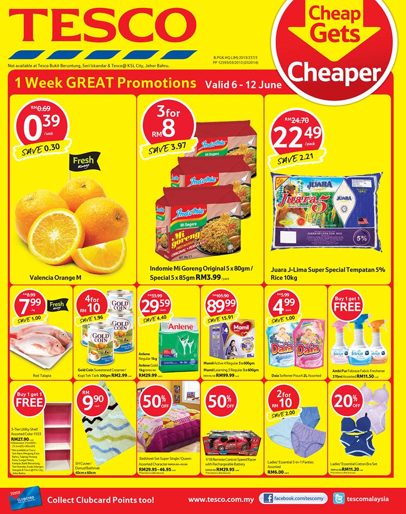Tesco 612 June 2013 and 619 June 2013 Saver