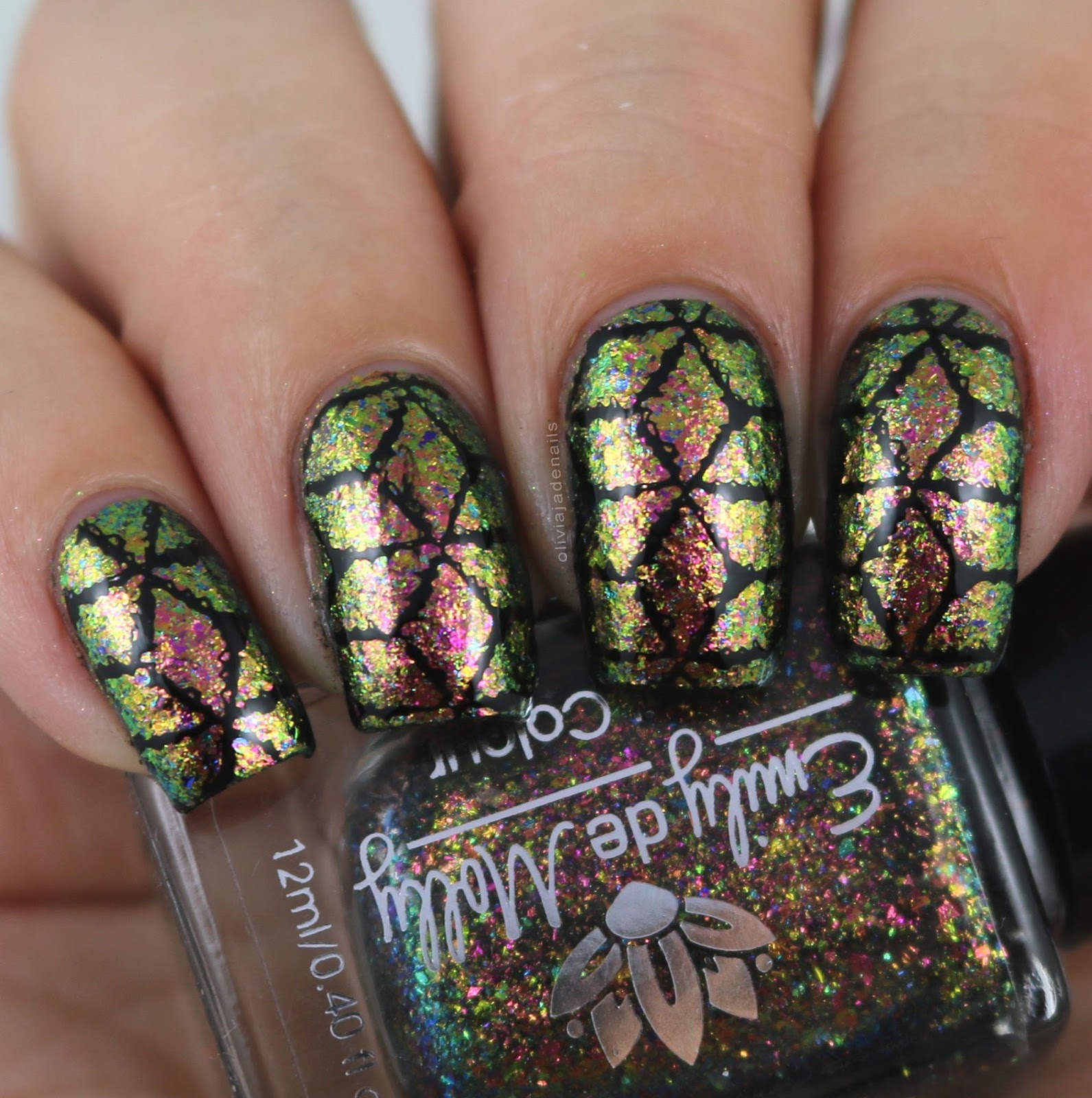 Olivia Jade Nails Uberchic Beauty Collection Twenty One Stamping Plate