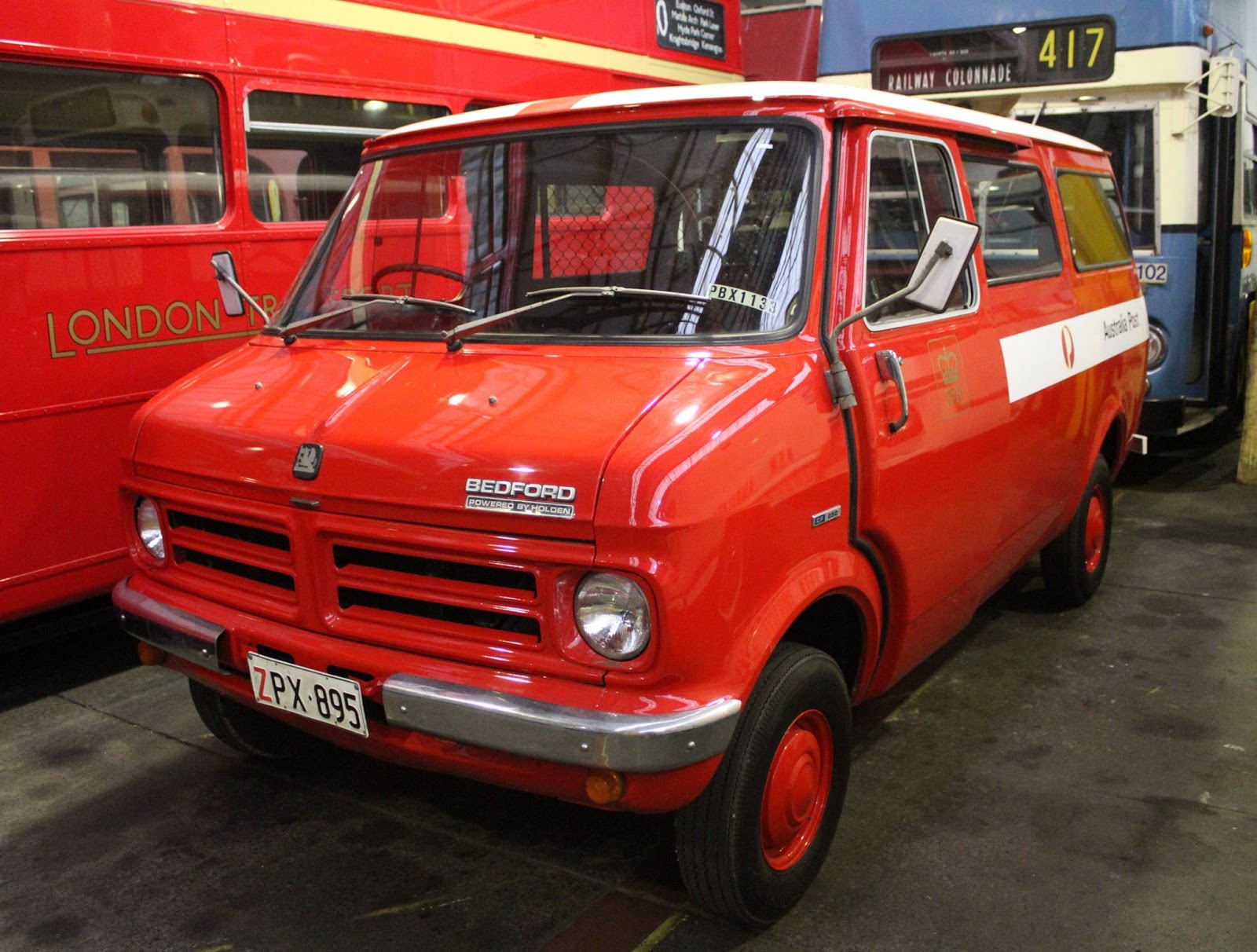 Bedford CF2 Van Australia Post Bedford CF Bedford CF2 Van Australia Post Bedford CF