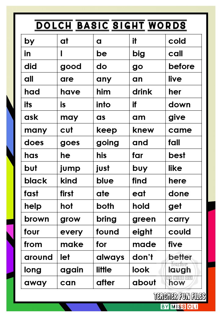 printable-sight-words-for-3-year-olds