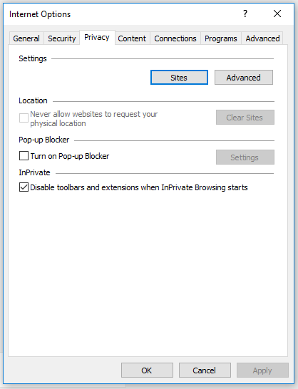 Cara Enable Popup Pada Internet Explorer Atau Ie - Java Media Kita