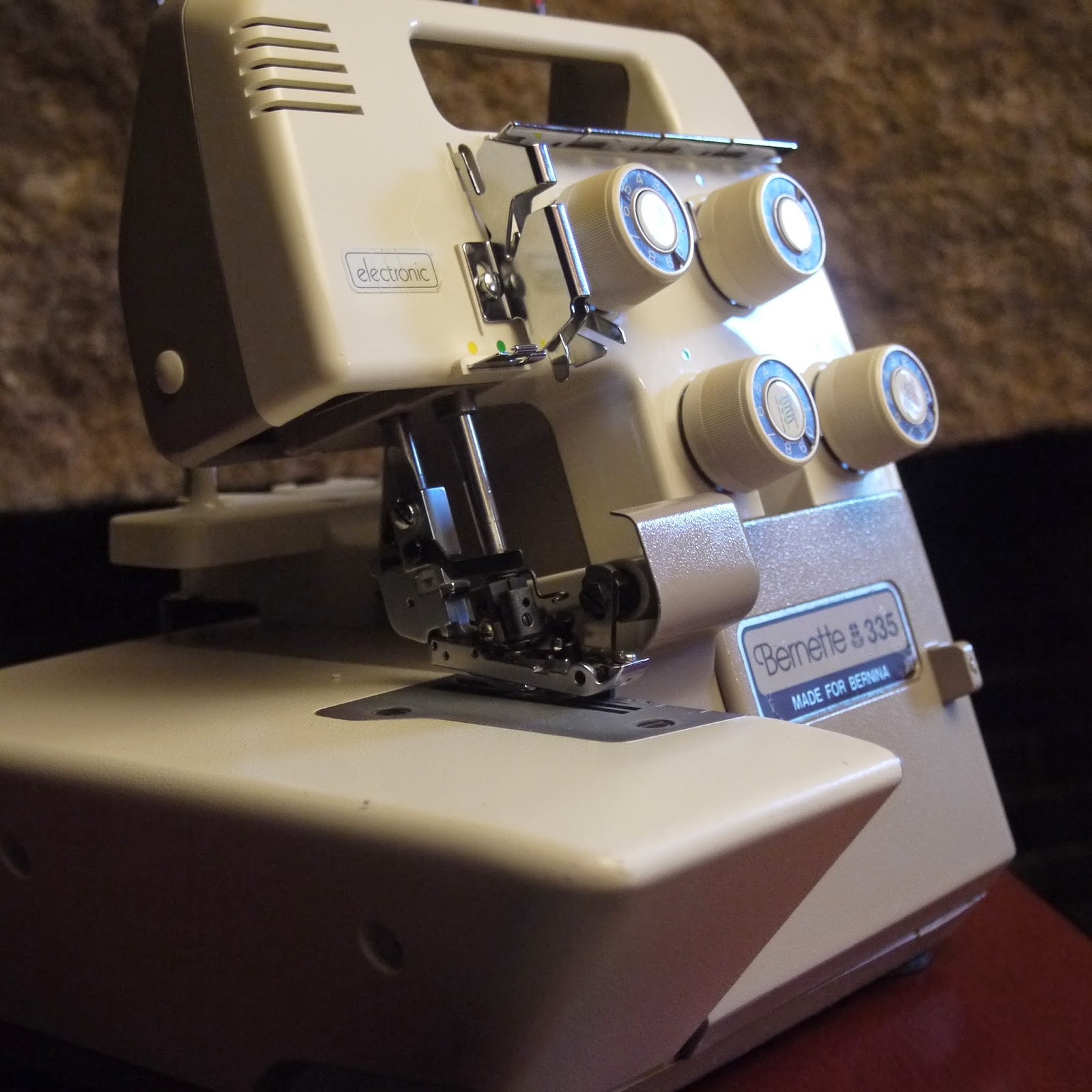 Tight Acres: Bernina Bernette MO-335 5-Thread Overlocking Machine